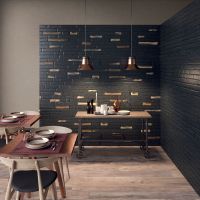Feature Wall Tiles Melbourne | Do Up | Dec Street Black Mix | Luscombe Tiles