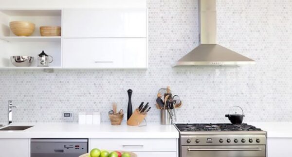 Montage Dime Mosaics - Ice | Feature Tiles | Essendon | Sunbury | Melbourne | Luscombe Tiles