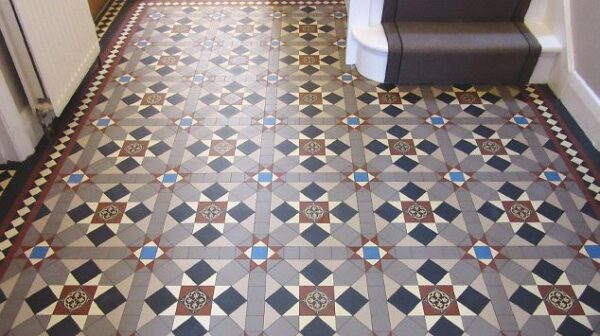 MELBOURNE PATTERN | Tessellated Tiles | Period Tiles | Melbourne | Essendon | Sunbury | Luscombe Tiles