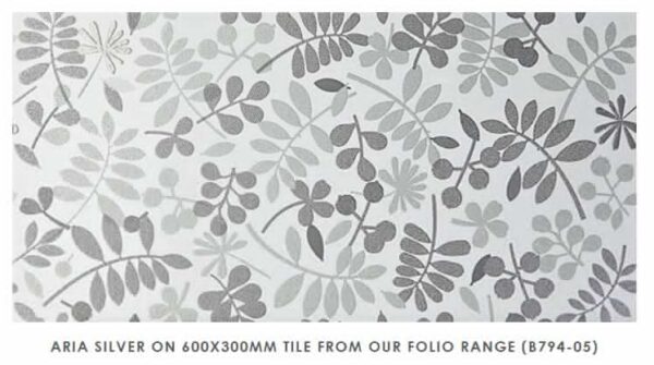 Aria - Folio Range | Silver | Feature Tiles Melbourne | Essendon | Sunbury | Luscombe Tiles