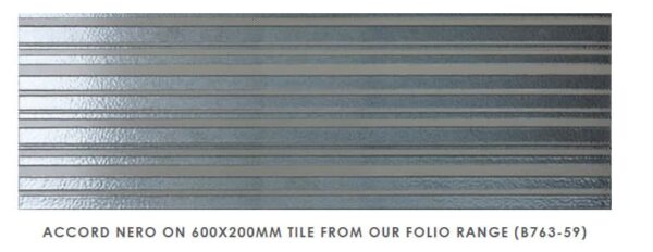 Accord Nero | Feature Tiles | Melbourne | Essendon Sunbury | Luscombe Tiles