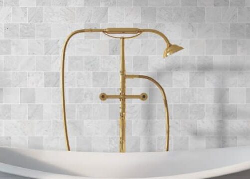 CARRARA MARBLE SQUARE (Italian) 150x150mm