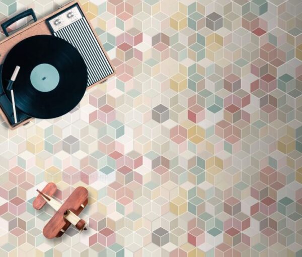 MINIMA MULTI COLOURED CUBE | Feature Tiles | Sunbury | Essendon | Melbourne | Luscombe Tiles