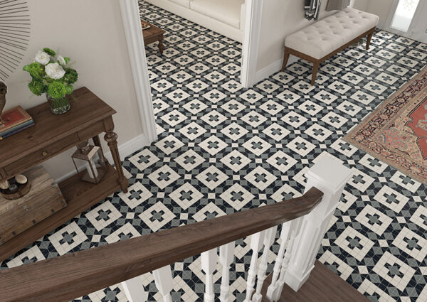 FEDERATION (SPANISH) HARROGATE PATTERN | Floor Tiles | Sunbury | Essendon | Melbourne | Luscombe Tiles