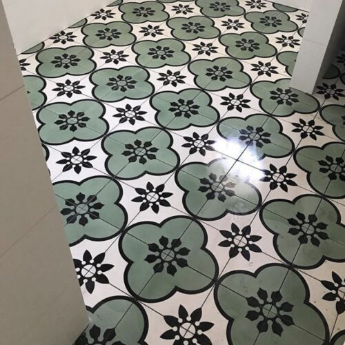 CORFU GREEN (Encaustic Tile)