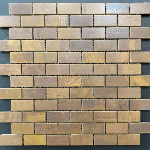 COPPER STANDARD RECTANGLE MOSAIC