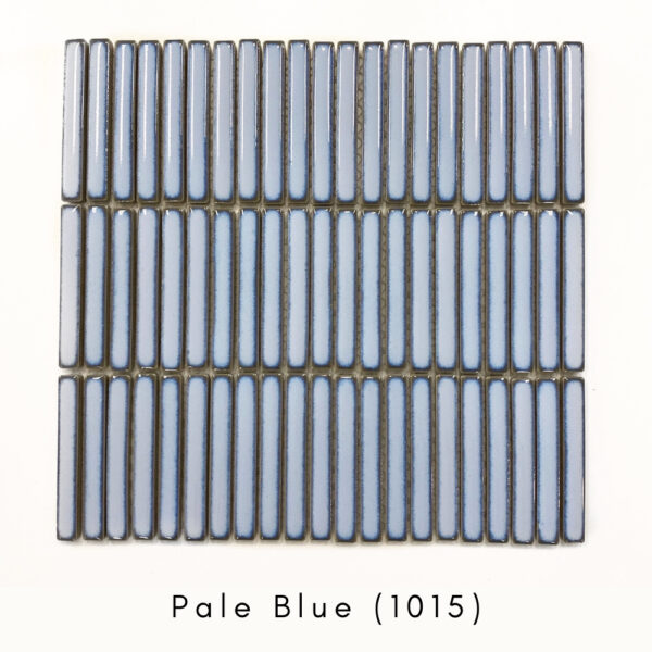 Finger Mosaic Tiles | Pale Blue | Feature Tiles | Essendon | Sunbury | Luscombe Tiles