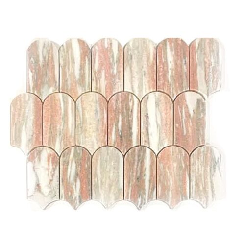 CASCADE NORWEGIAN ROSE Marble Mosaic