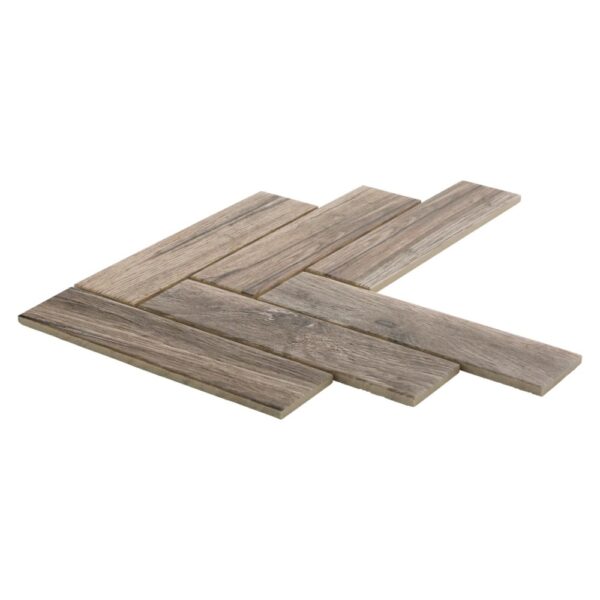 Oakwood Medium Herringbone Porcelain Tile | Floor Tile | Melbourne | Macedon Ranges | Sunbury | Luscombe Tiles