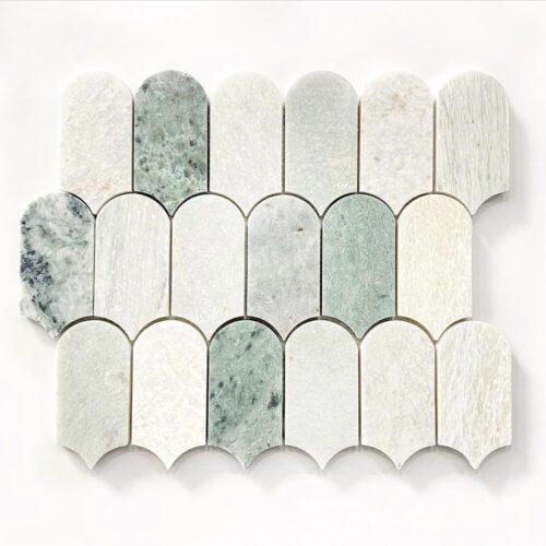 CASCADE ORIENT GREEN Marble Mosaic