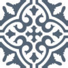 Kenthurst Blue | Floor Tile | Patterned Floor Tile | Melbourne | Sunbury | Macedon Ranges | Luscombe Tiles