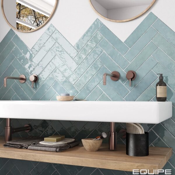 Tribeca Watercolour Subway Tiles | Feature Tile | Melbourne | Essendon | Macedon Ranges | Sunbury | Luscombe Tiles
