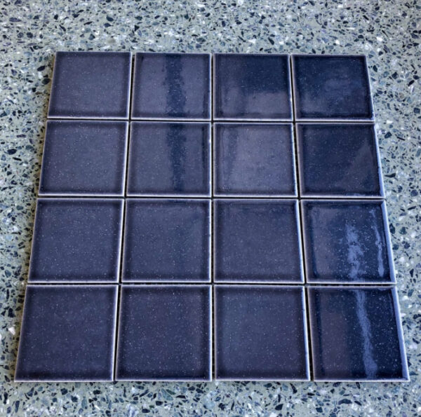 YOHAKU BLUE Square Mosaic | Feature Tile | Melbourne | Essendon | Macedon Ranges | Sunbury | Luscombe Tiles