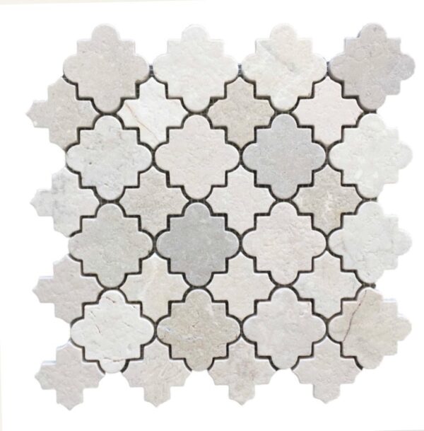 CAIRO CREMA MOSAIC | Marble Mosaic | Feature Tile | Melbourne | Essendon | Macedon Ranges | Sunbury | Luscombe Tiles