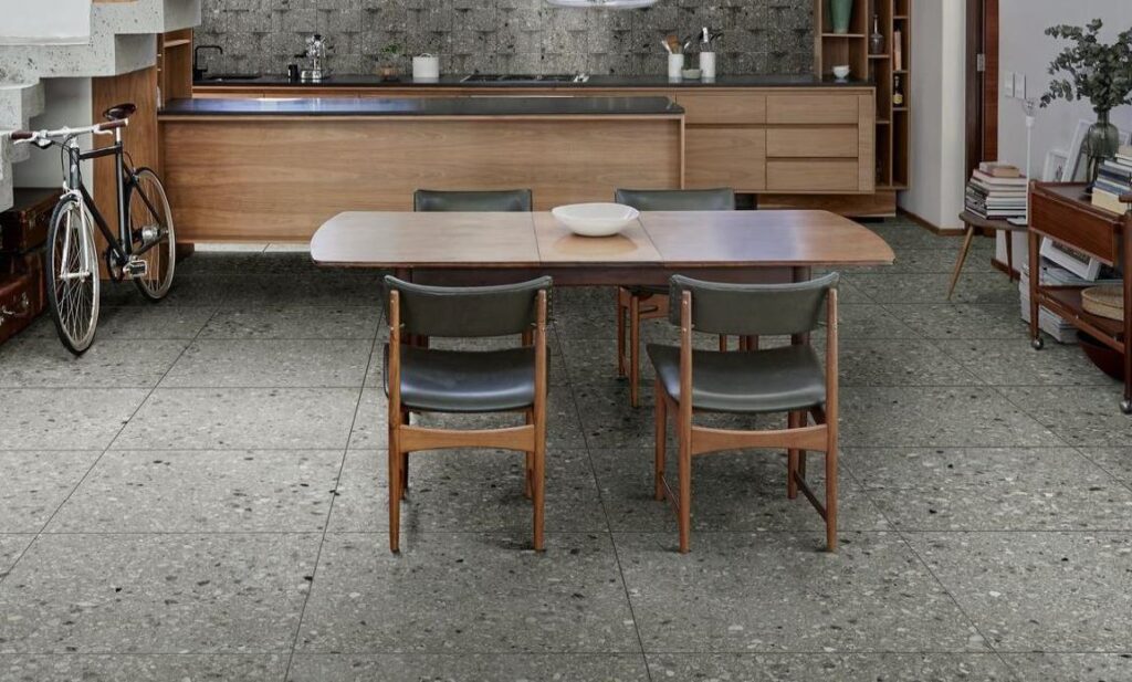 Navigli Floor Tile | Terrazzo Tile | Grey Tile | Luscombe Tiles
