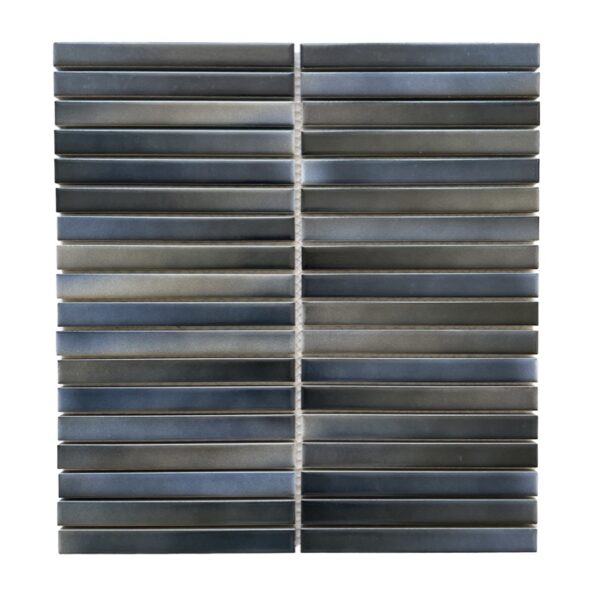 Ombre Finger Denim Mosaic | Kitchen Tile | Luscombe Tiles | Essendon & Sunbury