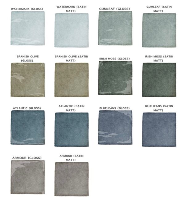 Tetra Pavillion | Square Wall Tile | Australian Made | Melbourne | Macedon Ranges | Sunbury | Luscombe Tiles