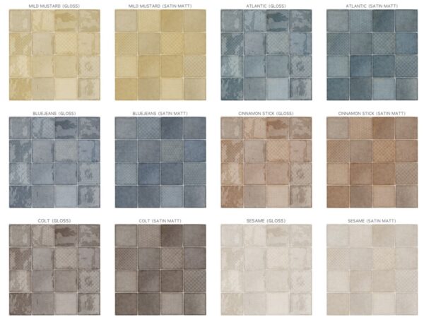 Odyssey Square Tile | Feature Tile | Wall Tile | Melbourne | Macedon Ranges | Sunbury | Luscombe Tiles