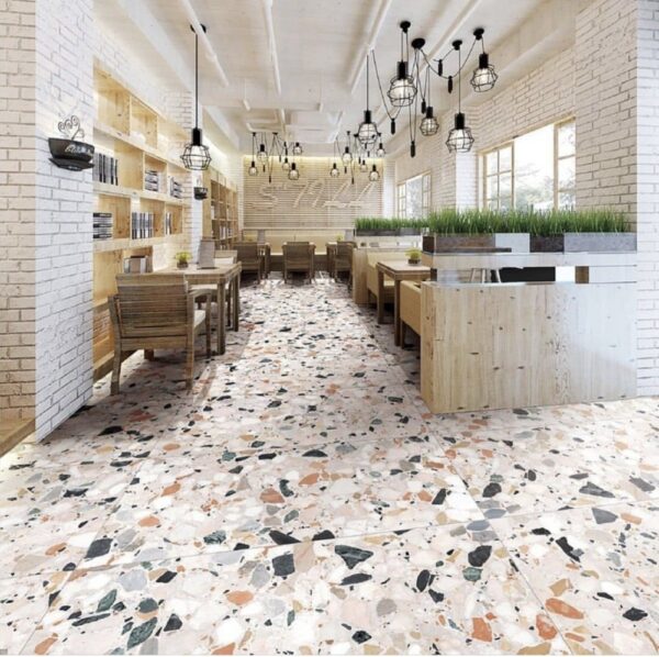 Diana Floor Tiles | Terrazzo Look Tiles | Melbourne | Macedon Ranges | Sunbury | Luscombe Tiles