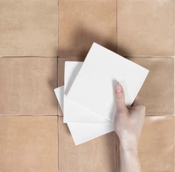Clay Square Tile | Wall Tile | Macedon Ranges | Melbourne | Sunbury | Luscombe Tiles