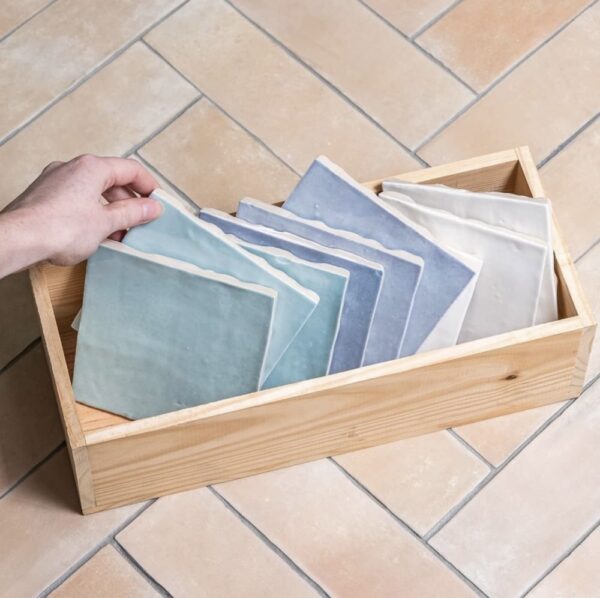 Clay Square Tile | Wall Tile | Macedon Ranges | Melbourne | Sunbury | Luscombe Tiles