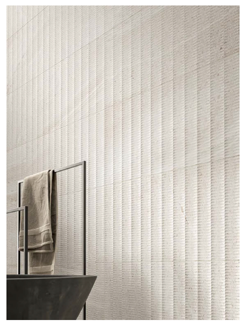 Journey Flute Sarek Feature Tile | Living Room Tile | Bathroom Tile | Melbourne | Sunbury | Macedon Ranges | Luscombe Tiles
