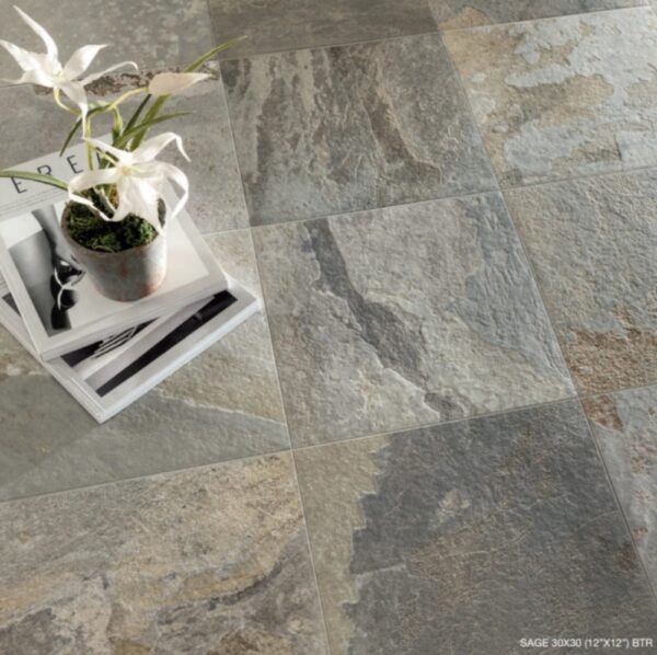 More Sage Floor Tile | Italian | Melbourne | Macedon Ranges | Sunbury | Luscombe Tiles