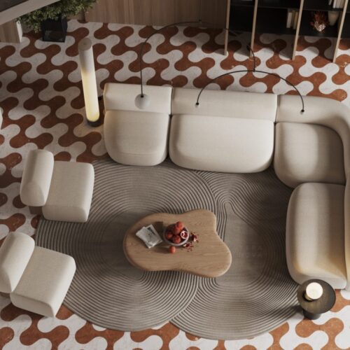 BORSANI HONED Marble Feature Tile