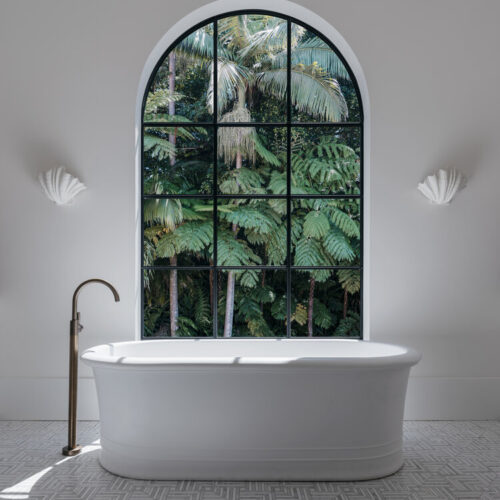CHICAGO CARRARA & THASSOS HONED Marble Mosaic