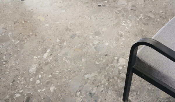 Ceppo Terrazzo Porcelain | Floor Tile | Grigio | Macedon Ranges | Melbourne | Luscombe Tiles