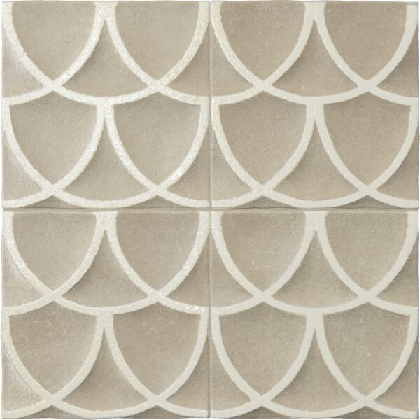 Terracreta Scallop Argilla | Feature Tile | Splashback | Macedon Ranges | Sunbury | Melbourne | Luscombe Tiles