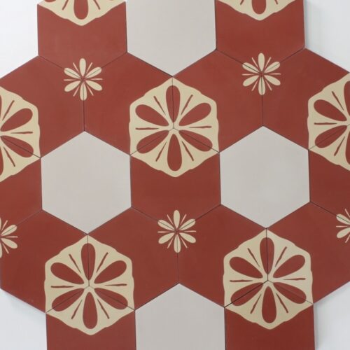 YARRA CINNAMON CEMENT HEXAGON (Vietnam)
