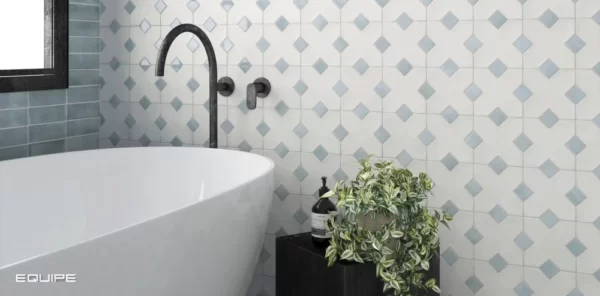 Kasbah Bone | Patterned Floor Tile | Sunbury | Melbourne | Macedon Ranges | Luscombe Tiles