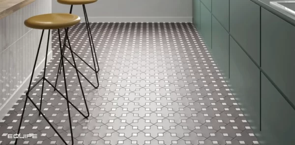 Kasbah Mud | Patterned Floor Tile | Sunbury | Melbourne | Macedon Ranges | Luscombe Tiles