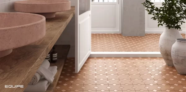 Kasbah Terracotta | Patterned Floor Tile | Sunbury | Melbourne | Macedon Ranges | Luscombe Tiles