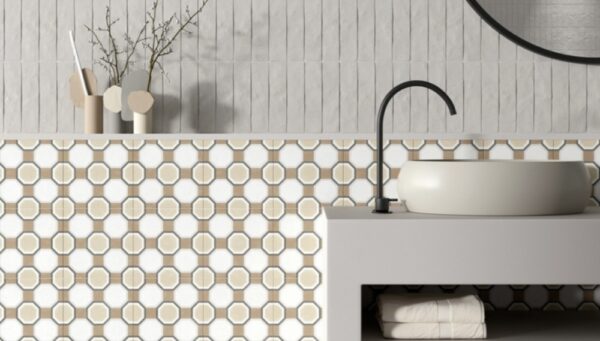 Portia Diamond Feature Tile | Outdoor Tile | Melbourne | Sunbury | Macedon Ranges | Luscombe Tiles