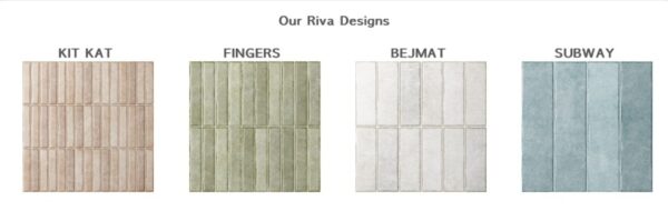 RIVA Patterns | Wall Tile | Australian Made | Melbourne | Macedon Ranges | Sunbury | Luscombe Tiles