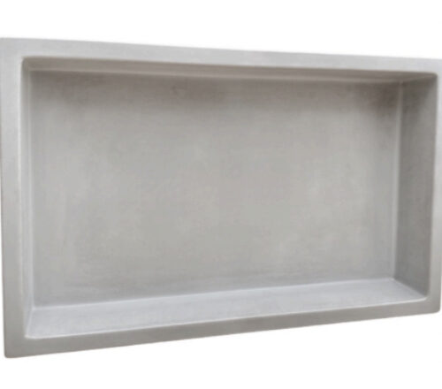 LARGE CONCRETE SHOWER NICHE