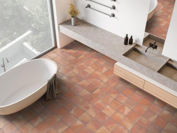 150X150mm Italian Terracotta | Handmade | Wall & Floor Tile | Melbourne | Macedon Ranges | Sunbury | Luscombe Tiles
