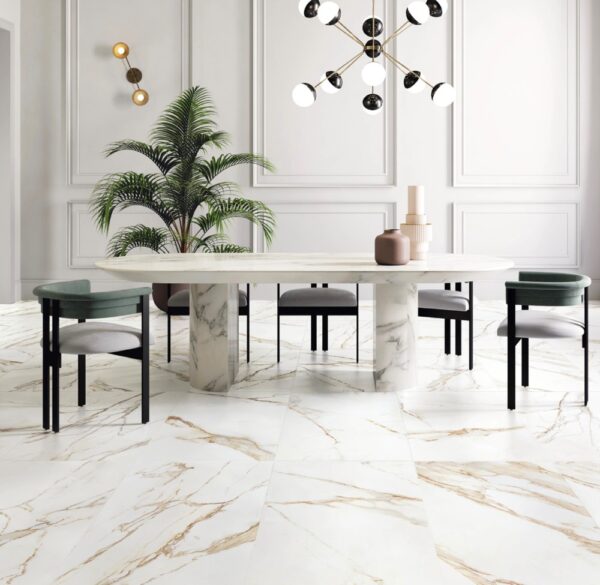 Charmed 3D Oro Porcelain Floor Tile | Melbourne | Sunbury | Macedon Ranges | Luscombe Tiles
