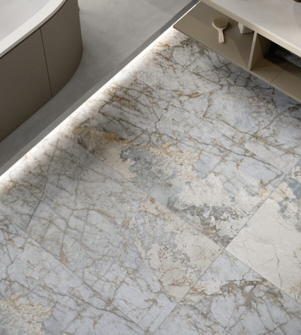 Meteorite Ocean Italian Floor Tile | Porcelian Tile | Melbourne | Sunbury | Macedon Ranges | Luscombe Tiles