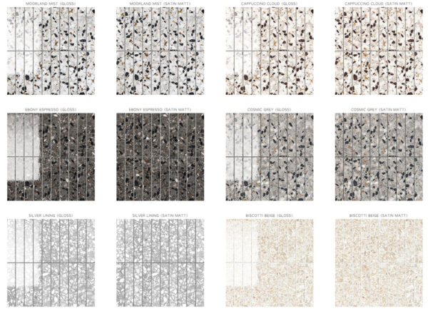 Terrina Finger Wall Tile | Australian Made | Melbourne | Sunbury | Macedon Ranges | Luscombe Tiles