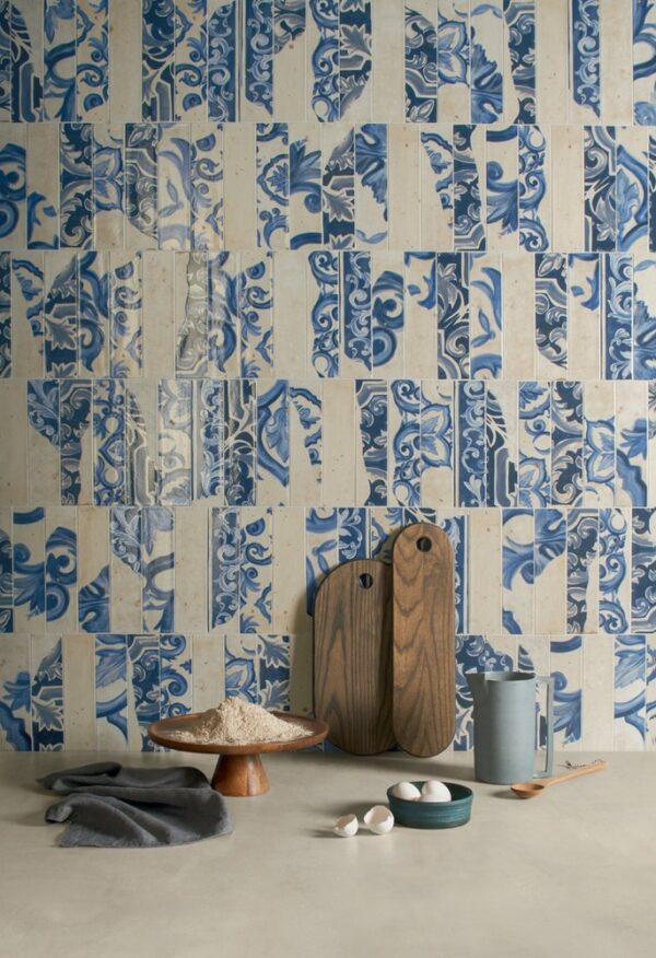Miniature Fregio Wall Tile | Porcelain Italian Tile | Melbourne | Sunbury | Macedon Ranges | Luscombe Tiles