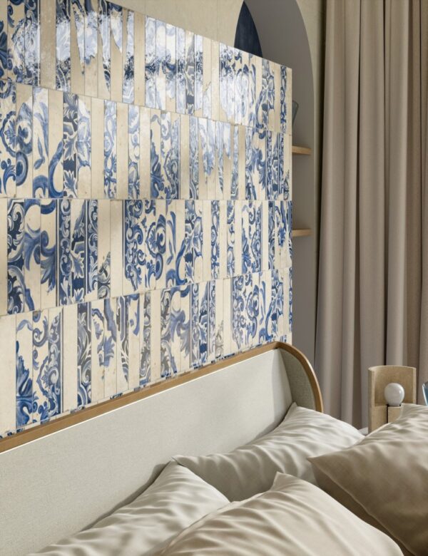 Miniature Fregio Wall Tile | Porcelain Italian Tile | Melbourne | Sunbury | Macedon Ranges | Luscombe Tiles