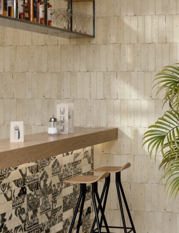Miniature Fregio Wall Tile | Porcelain Italian Tile | Melbourne | Sunbury | Macedon Ranges | Luscombe Tiles