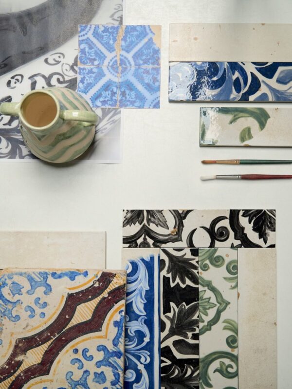 Miniature Fregio Wall Tile | Porcelain Italian Tile | Melbourne | Sunbury | Macedon Ranges | Luscombe Tiles