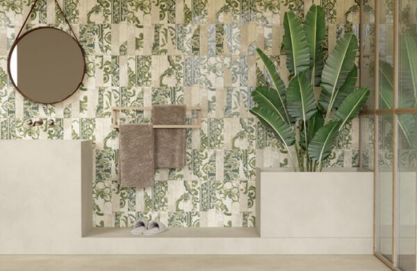 Miniature Fregio Wall Tile | Porcelain Italian Tile | Melbourne | Sunbury | Macedon Ranges | Luscombe Tiles