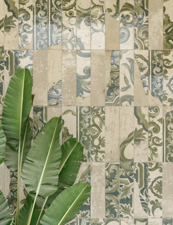 Miniature Fregio Wall Tile | Porcelain Italian Tile | Melbourne | Sunbury | Macedon Ranges | Luscombe Tiles