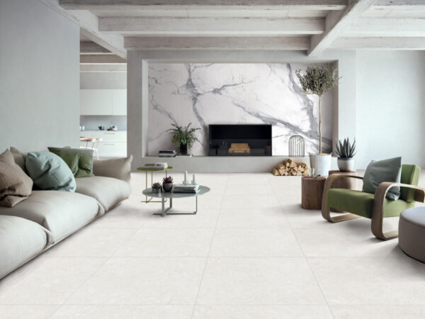 Jura White Floor & Wall Tile | Melbourne | Sunbury | Macedon Ranges | Luscombe Tiles