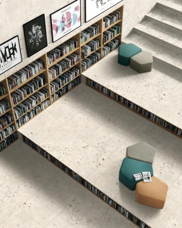 Vera Warm Terrazzo | Porcelain Tile | Melbourne | Sunbury | Macedon Ranges | Luscombe Tiles